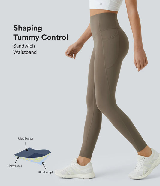 Viora High Waisted Butt Lifting Tummy Control Leggings